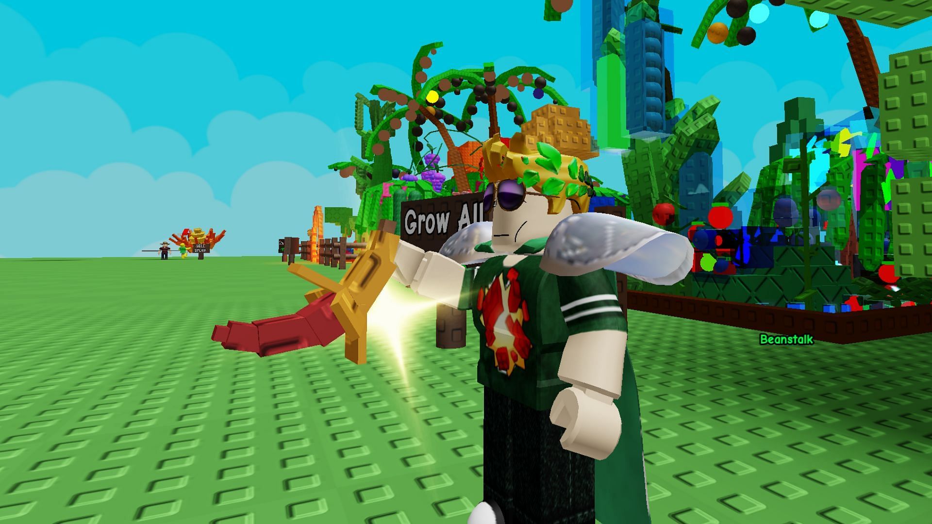 Fruits with this Mutation have golden rays (Image via Roblox)